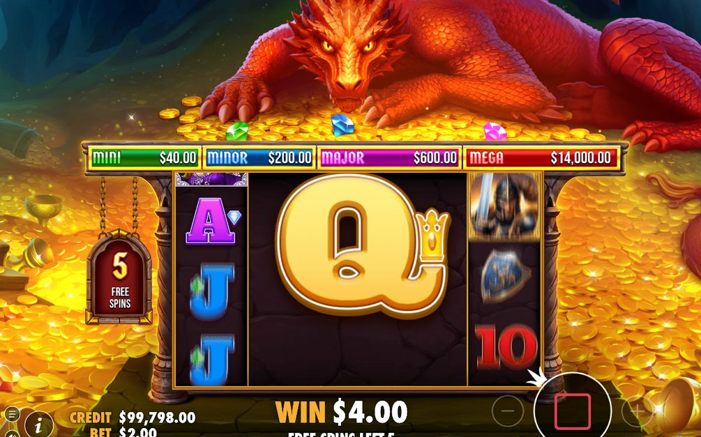 Free Spins med resterande spel och förhöjd utbetalningstabell